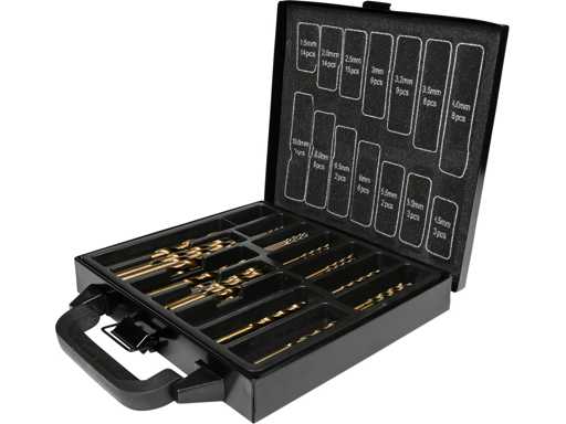 Benson 101-teiliges Kobalt-Bohrset 101-teiliges Kobalt-Bohrset (3x)